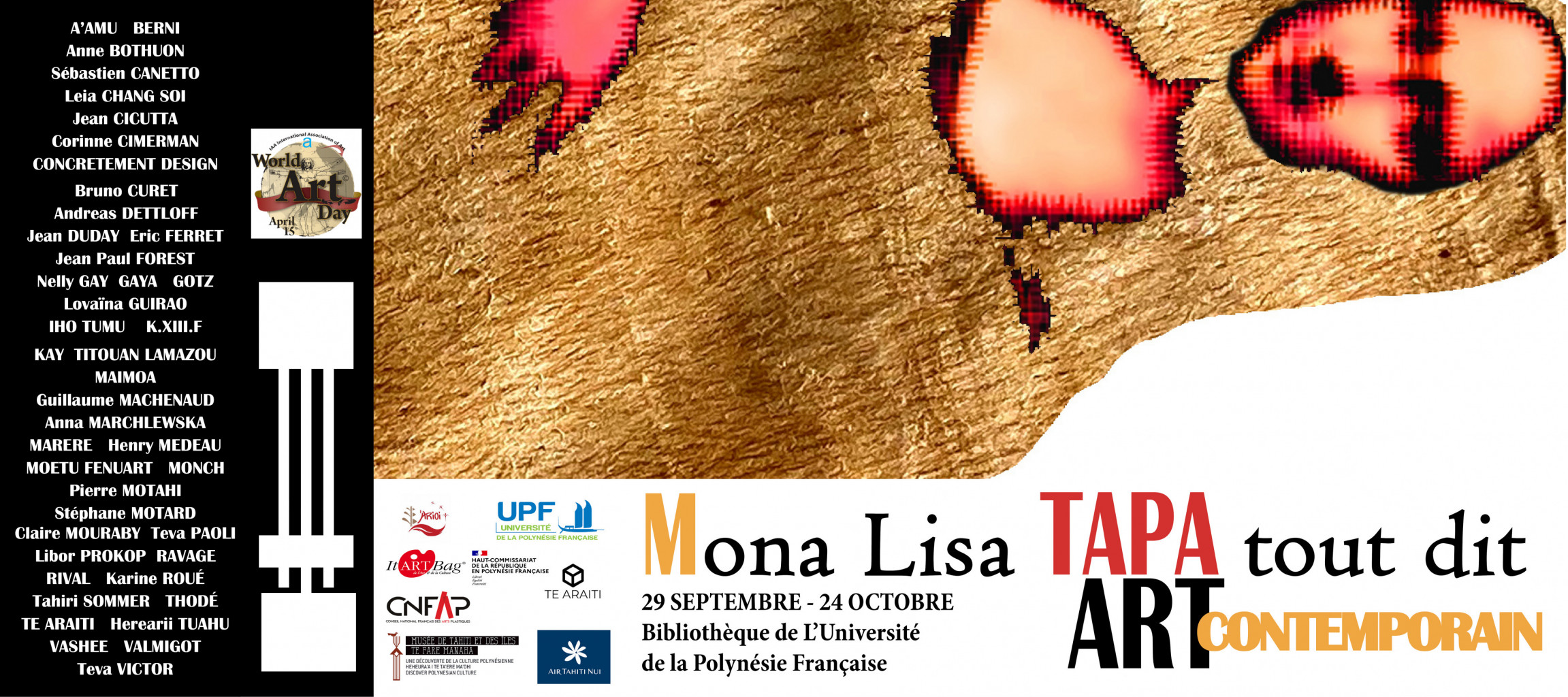 Affiche web Expo Mona Lisa