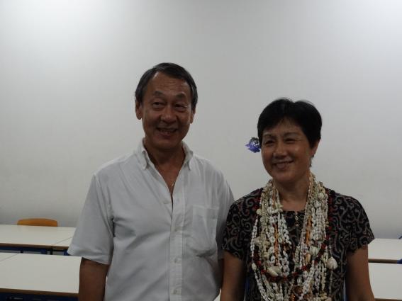 Les deux premiers co-directeurs de l’Institut Confucius de l’UPF, Mu Si Yan Léopold et Wang Ruihua 15.jpg