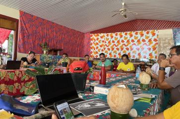 Réunion plénière avec les autorités de l’île pour présenter les missions et solliciter l’autorisation de les mener