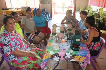 Forum des métiers - stand de l’UPF ©️ Jeannot Rey, commune de Moorea